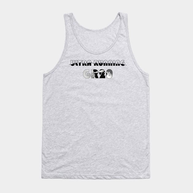 Ultra running Corsica Tank Top by CTinyFactory